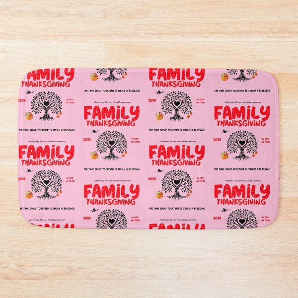 Item preview, We Talking Bahamian “Family Thanksgiving“ pink, apparels and accessories  designed and sold by We Talking Bahamian.