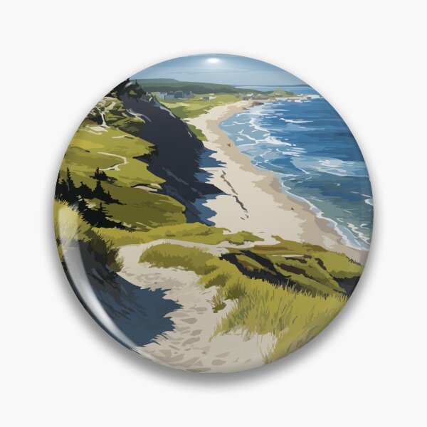 Item preview, Martinique Beach NS | Longest Sandy Beach Art Print designed and sold by TuncGK.