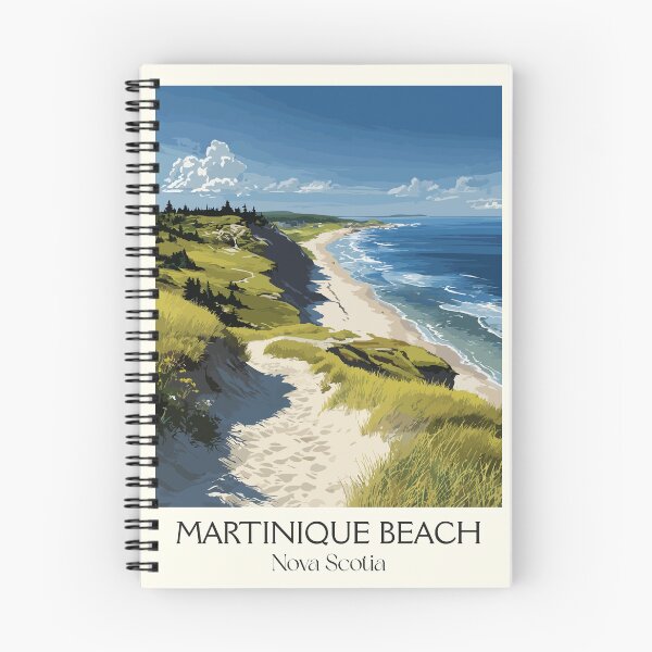 Item preview, Martinique Beach NS | Longest Sandy Beach Art Print designed and sold by TuncGK.