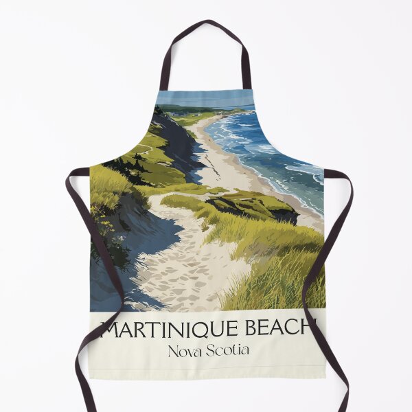 Item preview, Martinique Beach NS | Longest Sandy Beach Art Print designed and sold by TuncGK.