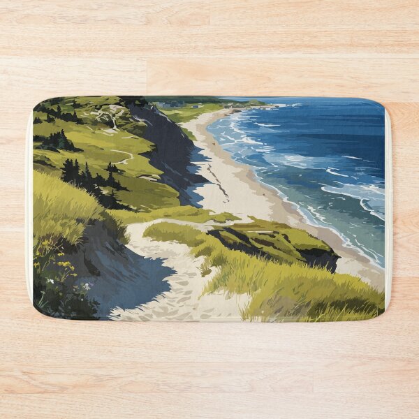 Item preview, Martinique Beach NS | Longest Sandy Beach Art Print designed and sold by TuncGK.