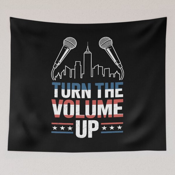 Item preview,  Turn the Volume Up — Zohran Mamdani New York Mayor designed and sold by MolotovStudio.