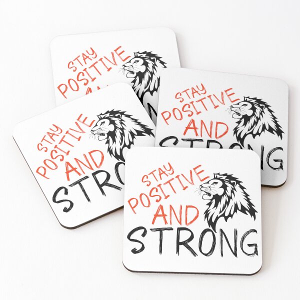Item preview, stay positive and strong designed and sold by ScOrPiOn sHoP.