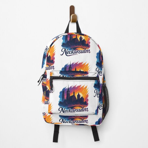 Item preview, Neckarsulm city silhouette Neckar gift designed and sold by Pineapple-Tree.