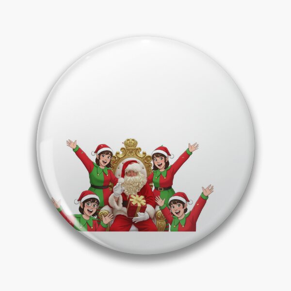 Item preview, Funny Santa & Elves Christmas  | Tangled in Lights Holiday Gift | Cute Xmas Crew designed and sold by disenokart.