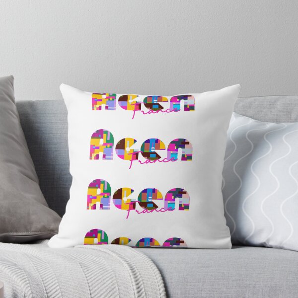 Item preview, Agen, Francia, vibrante arte tipográfico abstracto de la ciudad designed and sold by Wanderful-roads.