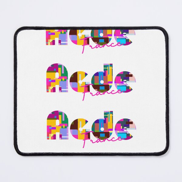 Item preview, Agde, France, Vibrant Abstract City Typography Art designed and sold by Wanderful-roads.