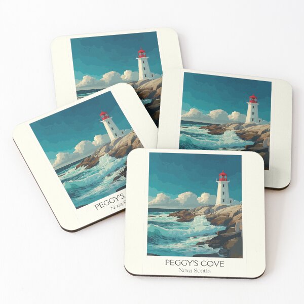 Item preview, Peggy's Cove Nova Scotia | Iconic Lighthouse Scenery Art designed and sold by TuncGK.