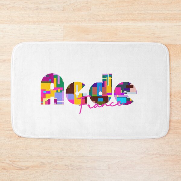 Item preview, Agde, France, Vibrant Abstract City Typography Art designed and sold by Wanderful-roads.