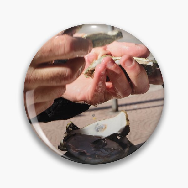 Item preview,  Fresh Catch – Hand Shucking Wild Oysters designed and sold by Theo's Studio.