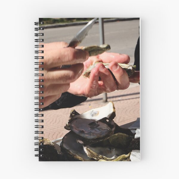 Item preview,  Fresh Catch – Hand Shucking Wild Oysters designed and sold by Theo's Studio.