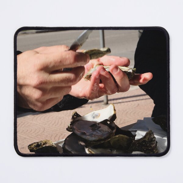 Item preview, Fresh Catch – Hand Shucking Wild Oysters designed and sold by Theo's Studio.