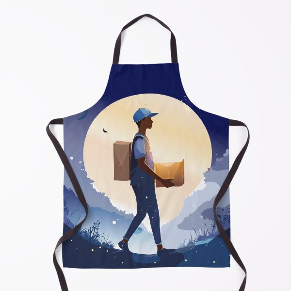 Item preview, Evening courier on the path designed and sold by RitaStudio.
