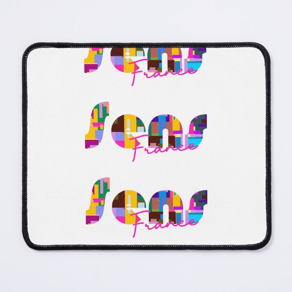 Item preview, Sens, France, Vibrant Abstract City Typography Art designed and sold by Wanderful-roads.