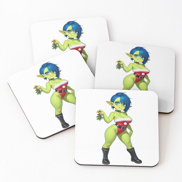 Item preview, Flerg with mistletoe designed and sold by Goblin Maidens.