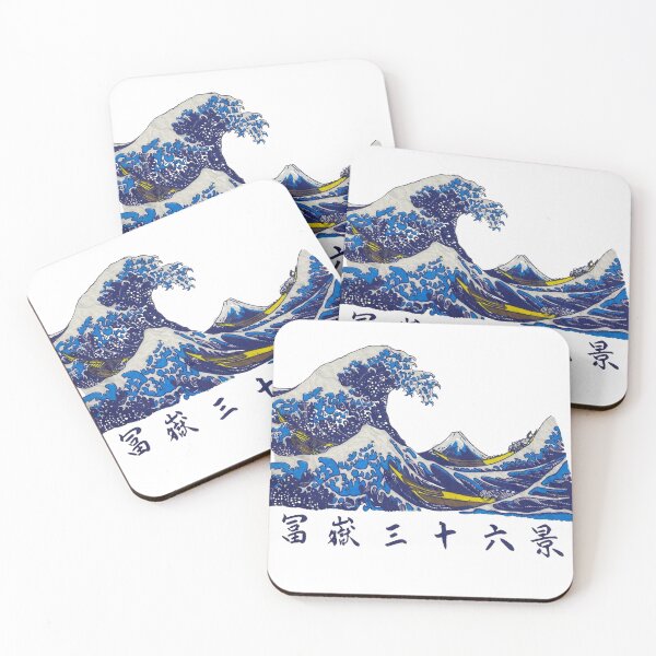 Item preview, Great Wave Hokusai Style designed and sold by Oniyasha.