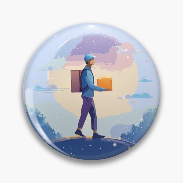 Item preview, Delivery Journey Through Soft Clouds designed and sold by RitaStudio.