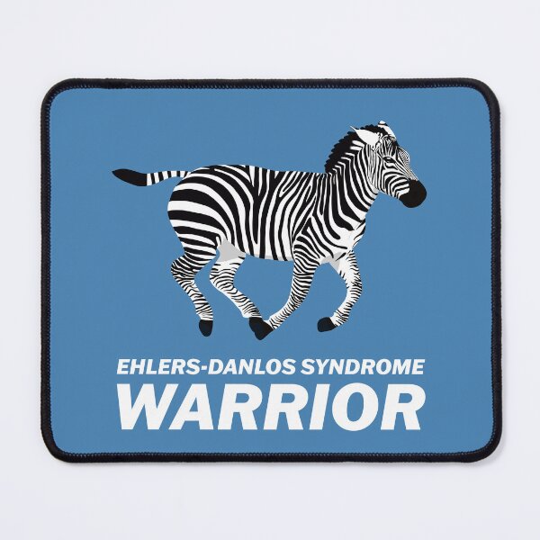 Item preview, EDS Awareness - Bold Zebra Strong Warrior designed and sold by Designs by Jesabee.