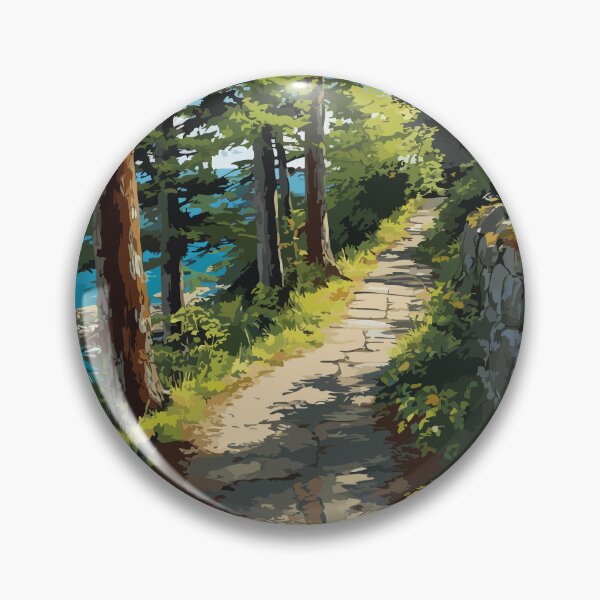 Item preview, Point Pleasant Park Halifax | Urban Woodland Scenery Art designed and sold by TuncGK.