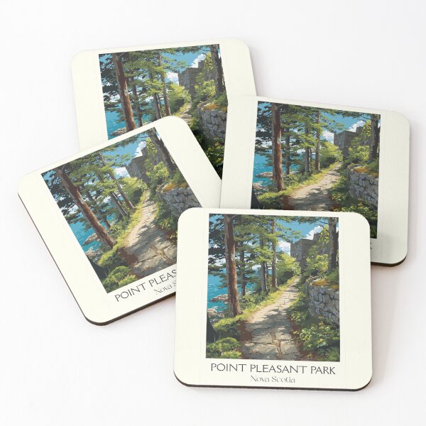 Item preview, Point Pleasant Park Halifax | Urban Woodland Scenery Art designed and sold by TuncGK.