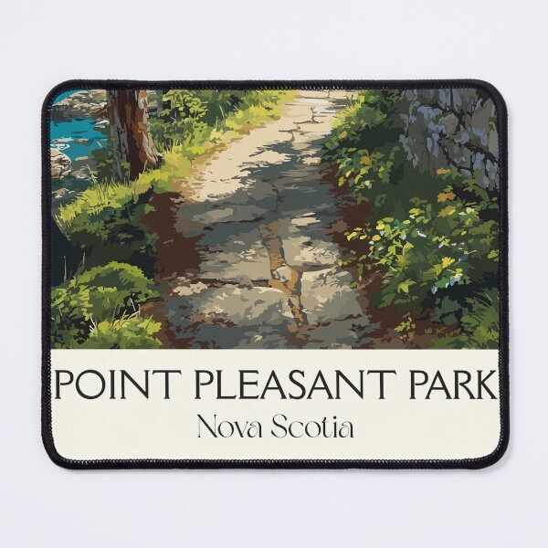 Item preview, Point Pleasant Park Halifax | Urban Woodland Scenery Art designed and sold by TuncGK.