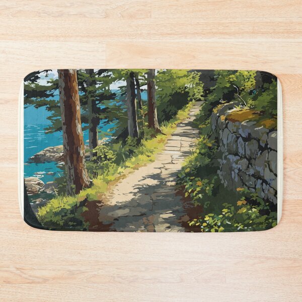 Item preview, Point Pleasant Park Halifax | Urban Woodland Scenery Art designed and sold by TuncGK.