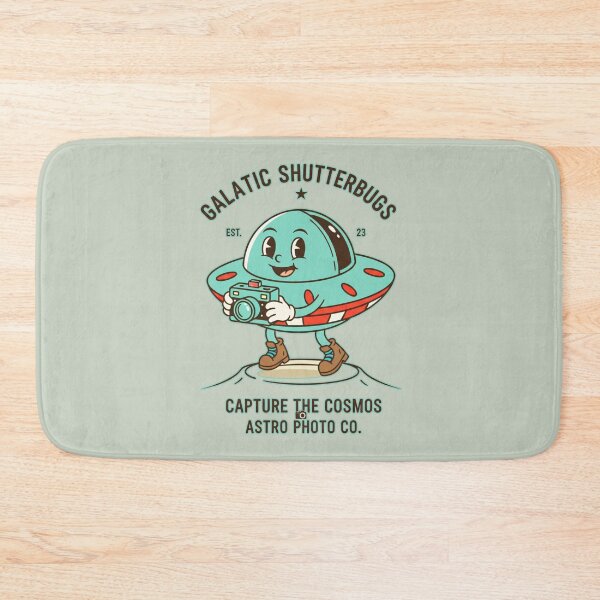 Item preview, Galactic Shutterbugs Astro Photo Co. - Cute Retro UFO Camera designed and sold by AwesomeBeyondLimits.