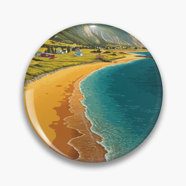 Item preview, Port Hood Nova Scotia | Inverness County Beach Town Art designed and sold by TuncGK.