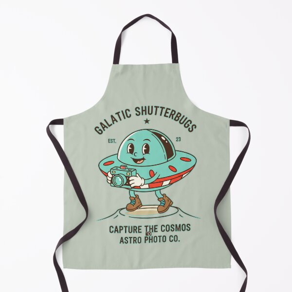 Item preview, Galactic Shutterbugs Astro Photo Co. - Cute Retro UFO Camera designed and sold by AwesomeBeyondLimits.