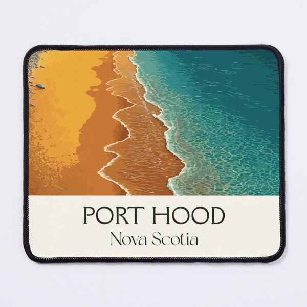 Item preview, Port Hood Nova Scotia | Inverness County Beach Town Art designed and sold by TuncGK.
