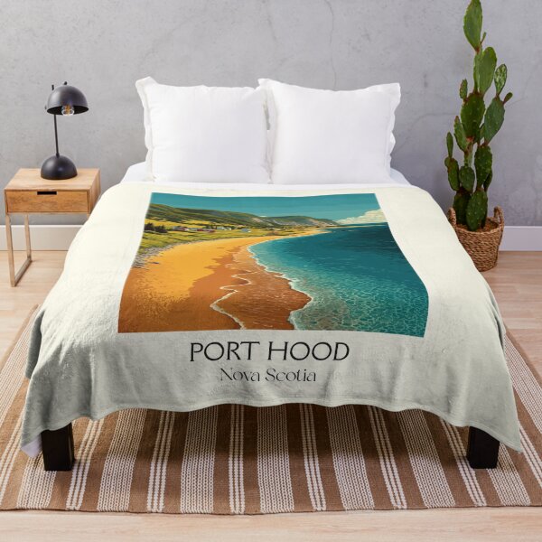Item preview, Port Hood Nova Scotia | Inverness County Beach Town Art designed and sold by TuncGK.