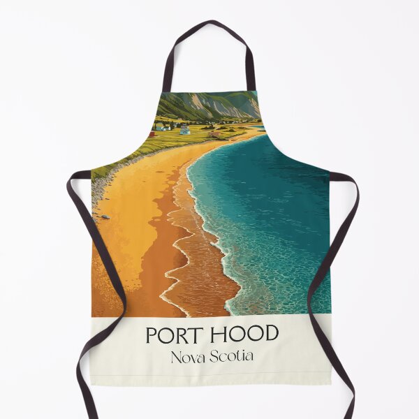 Item preview, Port Hood Nova Scotia | Inverness County Beach Town Art designed and sold by TuncGK.