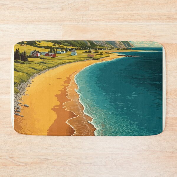 Item preview, Port Hood Nova Scotia | Inverness County Beach Town Art designed and sold by TuncGK.