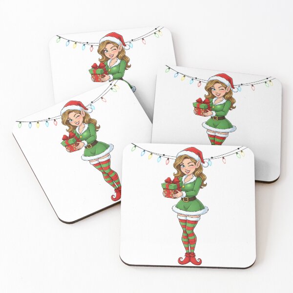 Item preview, Flirty Christmas Elf designed and sold by TheChubbyShop.