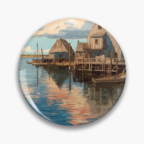 Item preview, Port Royal Nova Scotia | Habitation Historic Site Art designed and sold by TuncGK.