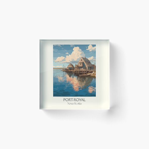 Item preview, Port Royal Nova Scotia | Habitation Historic Site Art designed and sold by TuncGK.