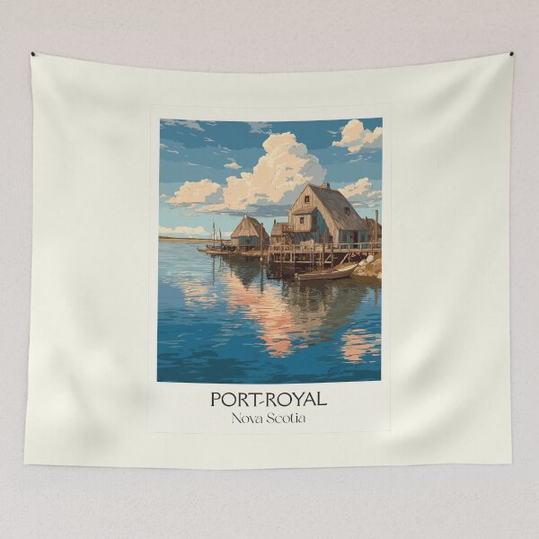 Item preview, Port Royal Nova Scotia | Habitation Historic Site Art designed and sold by TuncGK.