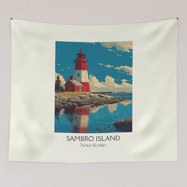 Item preview, Sambro Island Lighthouse NS | Oldest Lighthouse in Americas designed and sold by TuncGK.