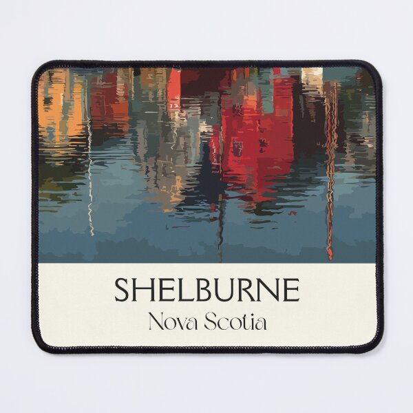 Item preview, Shelburne Nova Scotia | Historic Loyalist Town Art Print designed and sold by TuncGK.