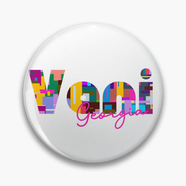 Item preview, Vani, Georgia, Vibrant Abstract City Typography Art designed and sold by Wanderful-roads.