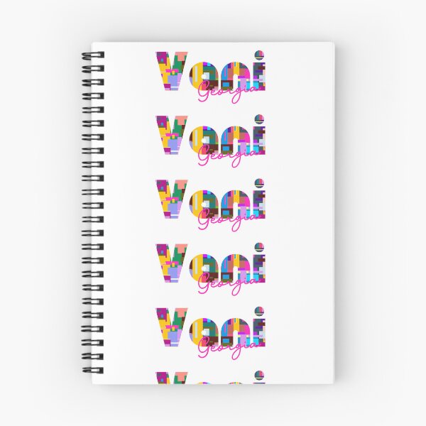 Item preview, Vani, Georgia, Vibrant Abstract City Typography Art designed and sold by Wanderful-roads.