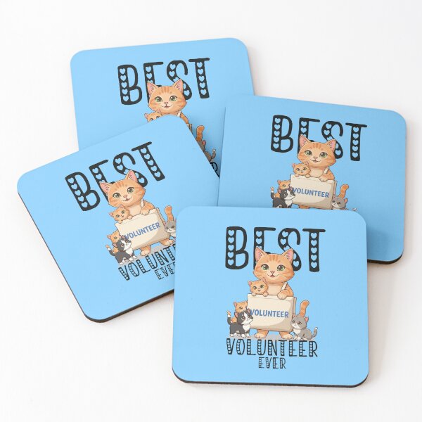 Item preview,  The Best Cat Volunteers Ever  designed and sold by Felinefinesse.