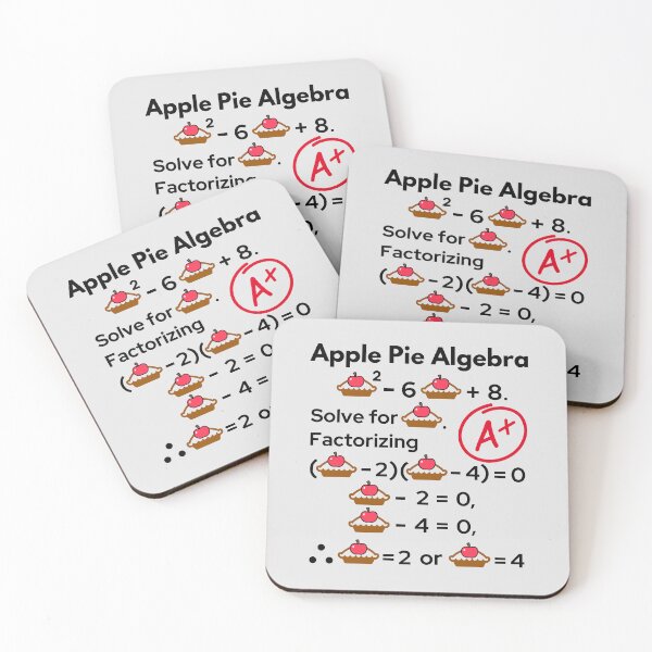 Item preview, Amusing Holiday Apple Pie Algebra. designed and sold by MPC-Mince-Pies.