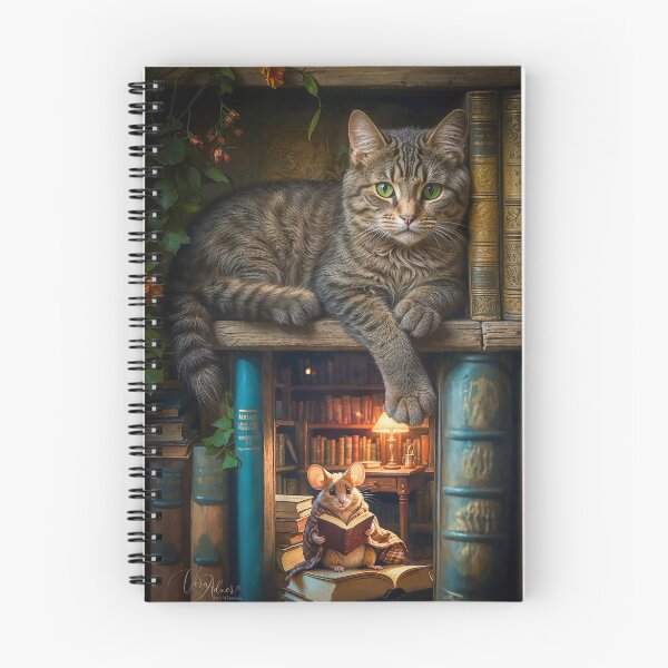 Item preview, The Strange World of Mr. Cat and Mr. Mouse designed and sold by Vera-Adxer.