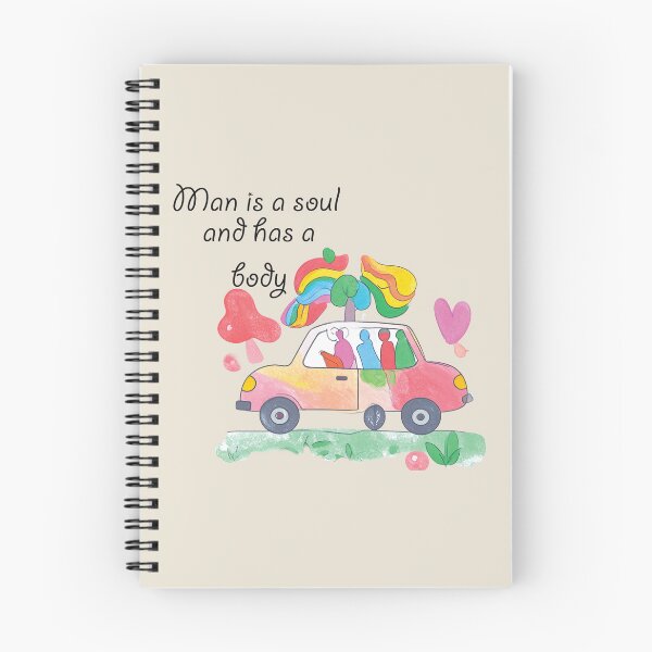 Item preview, Man is a soul and has a body  designed and sold by SSdesignArticle.