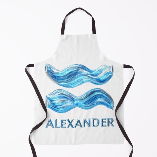 Item preview, Aquarius Alexander Zodiac Symbol designed and sold by AlexLineArt.