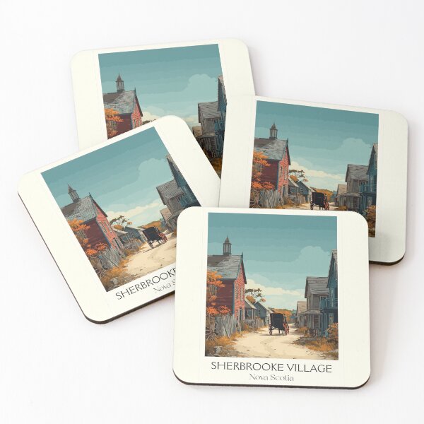 Item preview, Sherbrooke Village NS | Living History Museum Art Print designed and sold by TuncGK.