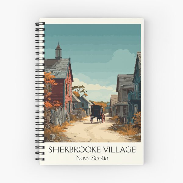 Item preview, Sherbrooke Village NS | Living History Museum Art Print designed and sold by TuncGK.