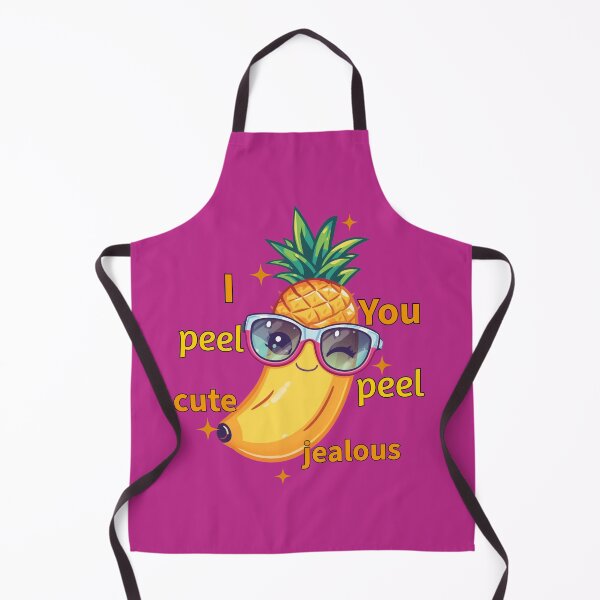 Item preview, I Peel Cute You Peel Jealous Shirt | Funny Banana Pineapple Pun Design designed and sold by Lunalayer Boutique .