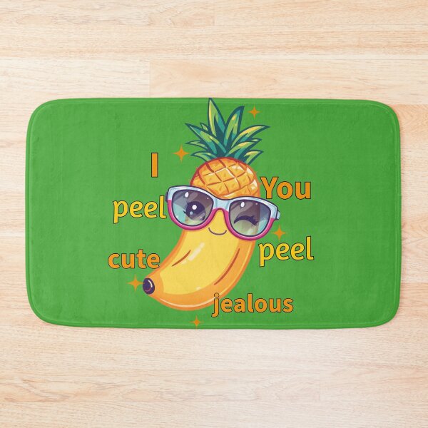 Item preview, I Peel Cute You Peel Jealous Shirt | Funny Banana Pineapple Pun Design designed and sold by Lunalayer Boutique .